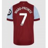 West Ham United James Ward-Prowse #7 Hjemmedrakt 2023-24 Kortermet